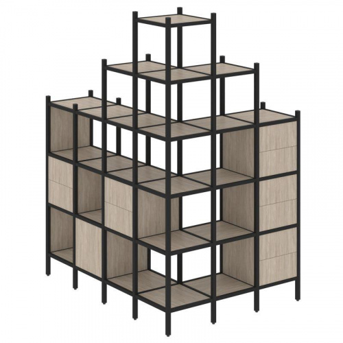 Стеллаж офисный угловой Loft VR.L-56 фото 7 Стеллаж офисный угловой Loft VR.L-56 фото 7