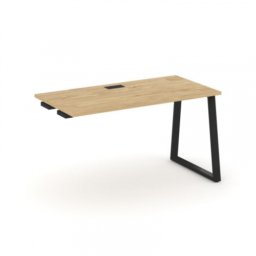 Style Project Стол-приставка к опор. элем. SN-6T1.OPRS-004 Акация Лорка/Металл Антрацит/Заглушка Пла