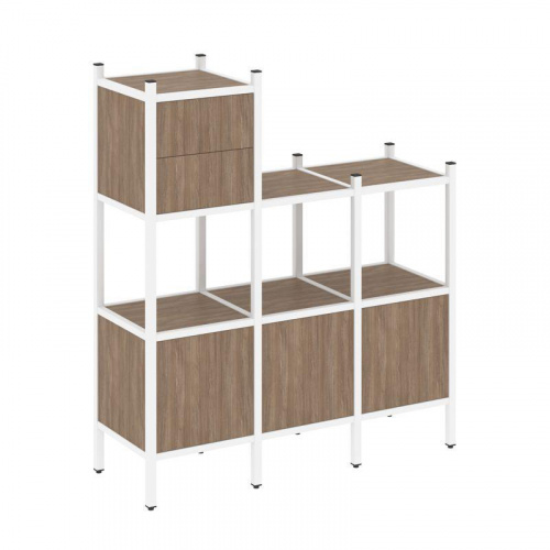 Стеллаж офисный прямой Loft VR.L-13 фото 9 Стеллаж офисный прямой Loft VR.L-13 фото 9