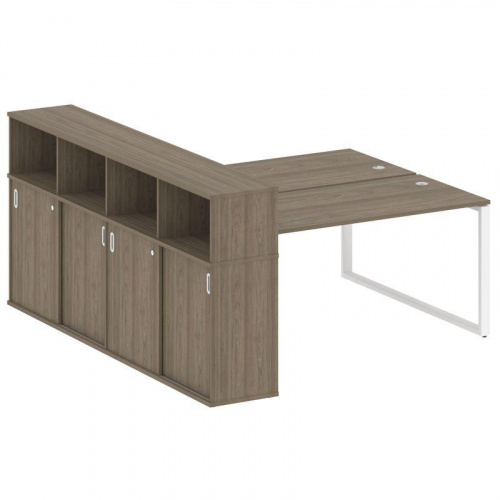 Бенч-система с шкафом-купе на О-обр. м/к Metal System БО.РС-СШК-4.4 фото 8