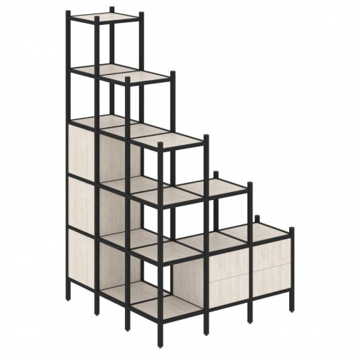 Стеллаж офисный угловой Loft VR.L-59 фото 5 Стеллаж офисный угловой Loft VR.L-59 фото 5