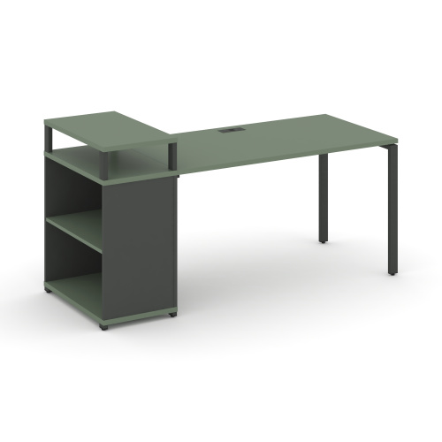 Стол офисный с опорным стеллажом Concept CN.SP-208 Стол офисный с опорным стеллажом Concept CN.SP-208