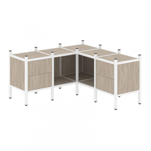 Стеллаж офисный угловой Loft VR.L-27 фото 2 Стеллаж офисный угловой Loft VR.L-27 фото 2