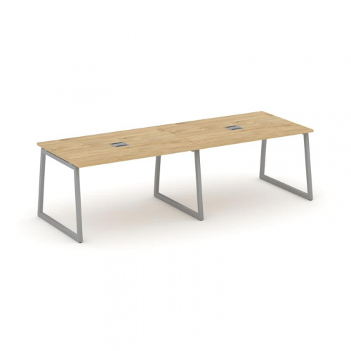 Style Project Стол переговорный SN-4T1.SPRG-012 Акация Лорка/Металл Антрацит/Заглушка Металл Антраци фото 3 Style Project Стол переговорный SN-4T1.SPRG-012 Акация Лорка/Металл Антрацит/Заглушка Металл Антраци фото 3