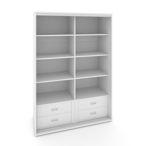 Корпус 2-х секционного шкафа низкого L=1200мм Maris SH.K2-2.2 K6 фото 6