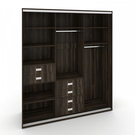 Корпус 3-х секционного шкафа высокого L=2219мм Maris SH.K3-5.1 K6