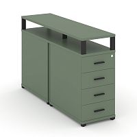 Тумба двухсторонняя опорная/приставная Concept CN.DTGO-003