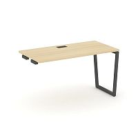 Style Project Стол-приставка к опор. элем. SN-4T2.OPRS-001 Акация Лорка/Металл Антрацит/Заглушка Пла