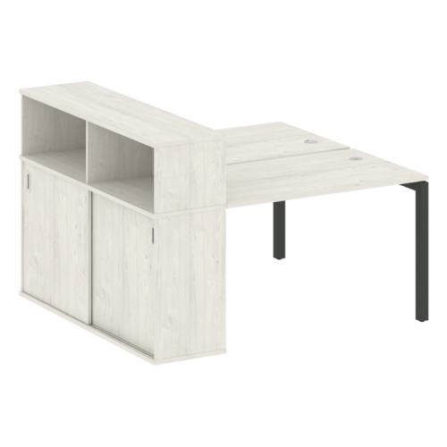 Бенч-система с шкафом-купе на П-обр. м/к Metal System Quattro 50БП.РС-СШК-2.2 фото 5 Бенч-система с шкафом-купе на П-обр. м/к Metal System Quattro 50БП.РС-СШК-2.2 фото 5