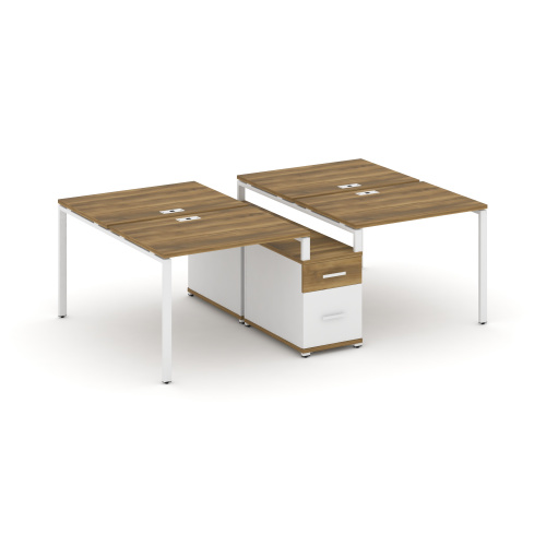 Бенч-система на 4 места с опорной тумбой Concept CN.DRS-313 фото 8 Бенч-система на 4 места с опорной тумбой Concept CN.DRS-313 фото 8