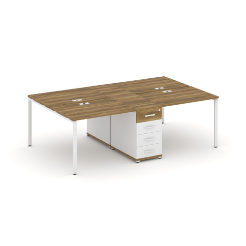 Бенч-система на 4 места с 1 опорной тумбой Concept CN.DRS-417 фото 8