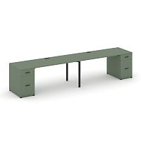 Бенч-система на 2 места с 2 опорными тумбами Concept CN.ORS-414