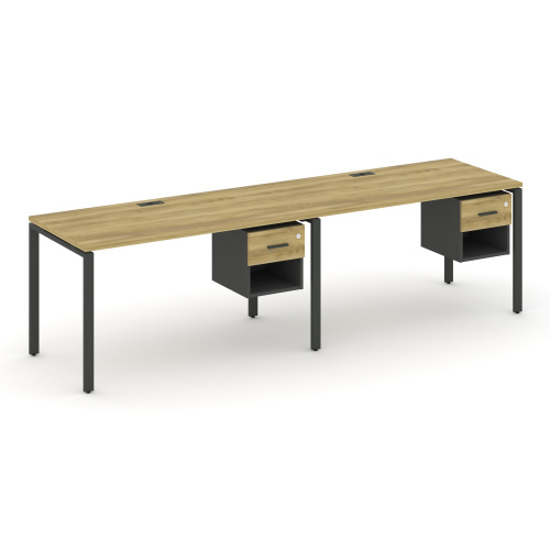 Бенч-система на 2 места с подвесными тумбами Concept CN.ORS-120 фото 4