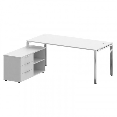 Стол руководителя с тумбой Metal System Direct БГ.СРТ-5.8 (L) фото 3