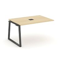 Style Project Проходной наб. элем. перег. стола SN-6T1.NSPRG-001 Акация Лорка/Металл Антрацит/Заглуш