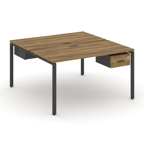 Бенч-система на 2 места с подвесными тумбами Concept CN.DRS-112