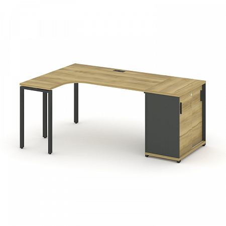 Стол эргономичный с опорным шкафом-купе Concept CN.SA-217(L)