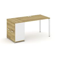 Стол офисный с опорным распашным шкафом Concept CN.SP-218