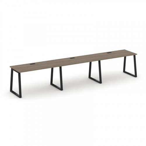 Style Project Рабочая станция 1 сторон. SN-6T1.ORS-042 Акация Лорка/Металл Антрацит/Заглушка Пластик фото 4