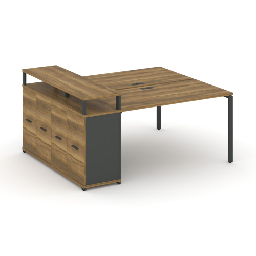 Бенч-система с опорным распашным шкафом Concept CN.DRS-221 Бенч-система с опорным распашным шкафом Concept CN.DRS-221