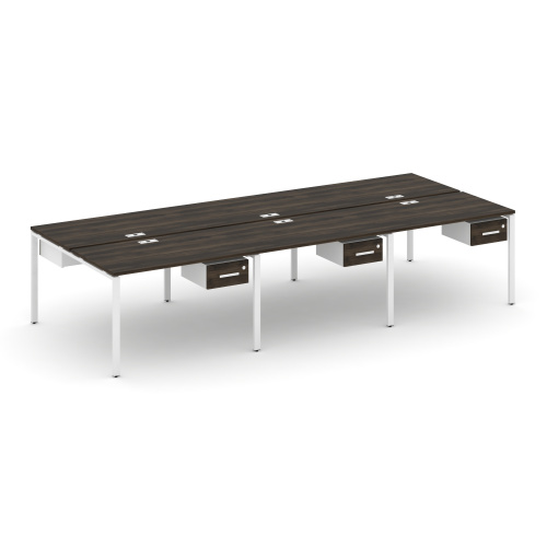 Бенч-система на 6 мест с подвесными тумбами Concept CN.DRS-150 фото 10 Бенч-система на 6 мест с подвесными тумбами Concept CN.DRS-150 фото 10