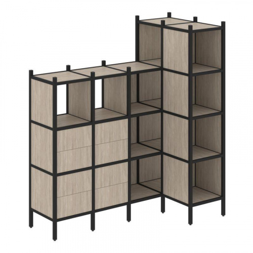 Стеллаж офисный угловой Loft VR.L-47 фото 3 Стеллаж офисный угловой Loft VR.L-47 фото 3