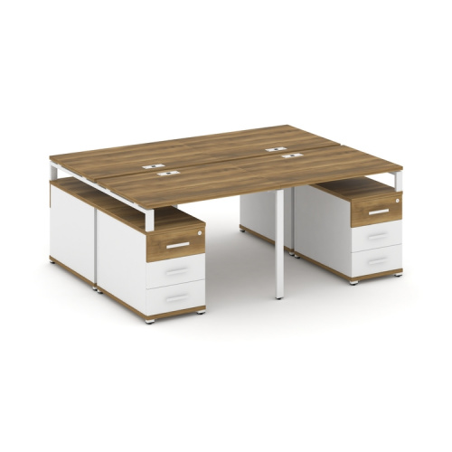 Бенч-система на 4 места с 2 опорными тумбами Concept CN.DRS-325 фото 8 Бенч-система на 4 места с 2 опорными тумбами Concept CN.DRS-325 фото 8