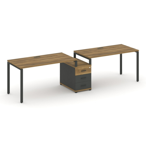 Бенч-система на 2 места с 1 опорной тумбой Concept CN.ORS-301 фото 3