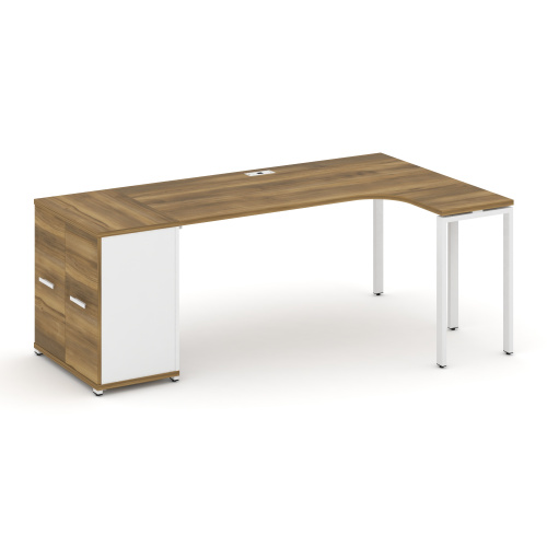 Стол эргономичный с опорным распашным шкафом Concept CN.SA-210(R) Стол эргономичный с опорным распашным шкафом Concept CN.SA-210(R)