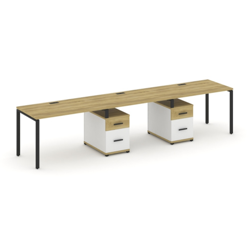 Бенч-система на 3 места с 2 опорными тумбами Concept CN.ORS-338 фото 6 Бенч-система на 3 места с 2 опорными тумбами Concept CN.ORS-338 фото 6