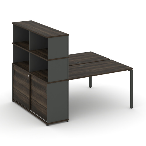 Бенч-система с опорным шкафом-купе с надставкой Concept CN.DRS-242 фото 3 Бенч-система с опорным шкафом-купе с надставкой Concept CN.DRS-242 фото 3