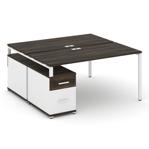 Бенч-система на 2 места с опорной тумбой Concept CN.DRS-308 фото 9 Бенч-система на 2 места с опорной тумбой Concept CN.DRS-308 фото 9