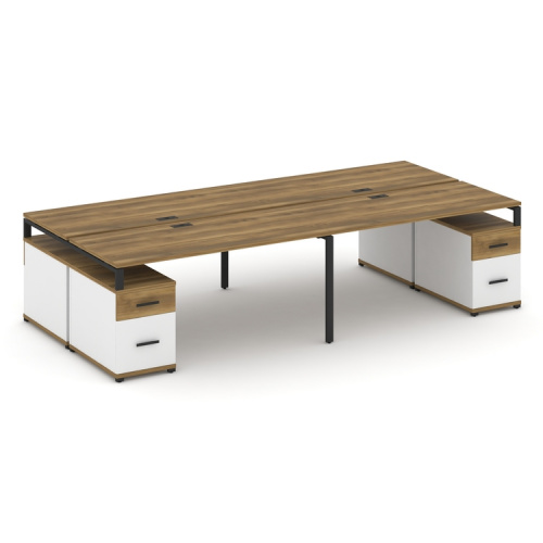 Бенч-система на 4 места с 2 опорными тумбами Concept CN.DRS-332 фото 7 Бенч-система на 4 места с 2 опорными тумбами Concept CN.DRS-332 фото 7