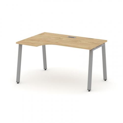 Style Project Стол рабочий эргоном. SN-6A.SPA-022(L) Антрацит/Металл Белый 1580*800/980*750 фото 6 Style Project Стол рабочий эргоном. SN-6A.SPA-022(L) Антрацит/Металл Белый 1580*800/980*750 фото 6