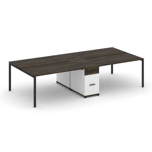 Бенч-система на 4 места с 1 опорной тумбой Concept CN.DRS-423 фото 9 Бенч-система на 4 места с 1 опорной тумбой Concept CN.DRS-423 фото 9