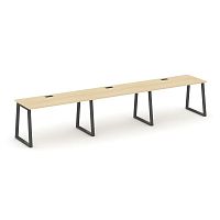 Style Project Рабочая станция 1 сторон. SN-6T1.ORS-042 Акация Лорка/Металл Антрацит/Заглушка Пластик