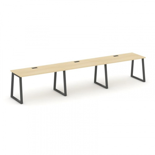 Style Project Рабочая станция 1 сторон. SN-6T1.ORS-042 Акация Лорка/Металл Антрацит/Заглушка Пластик фото 28