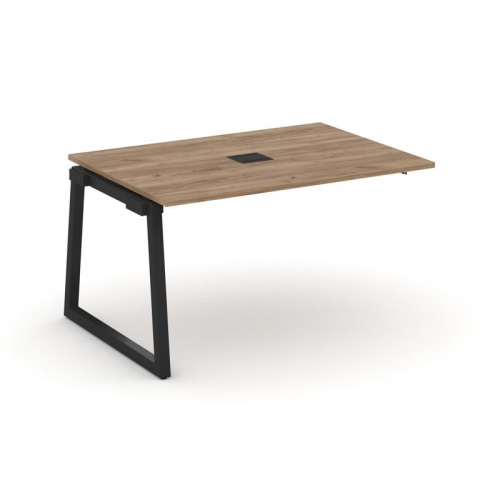 Style Project Проходной наб. элем. перег. стола SN-5T1.NSPRG-002 Акация Лорка/Металл Антрацит/Заглуш фото 6