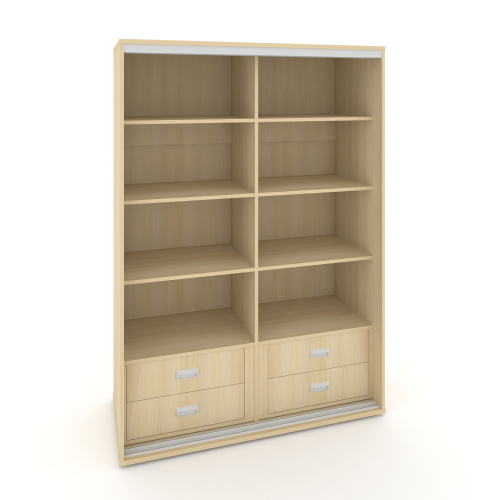 Корпус 2-х секционного шкафа низкого L=1100мм Maris SH.K2-1.2 K6