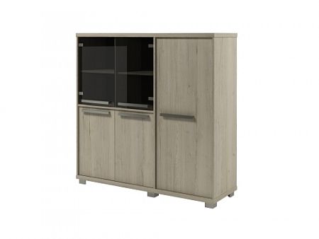 Шкаф трехсекционный с гардеробом Z-33-02ПР