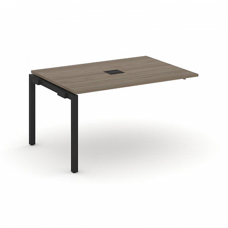 Style Project Проходной наб. элем. перег. стола SN-5P.NSPRG-003 Вяз Благородный/Металл Черный 1380*9