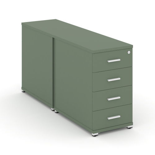 Тумба двухсторонняя опорная/приставная Concept CN.DTGO-002 Тумба двухсторонняя опорная/приставная Concept CN.DTGO-002