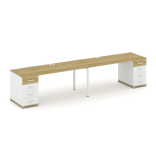 Бенч-система на 2 места с 2 опорными тумбами Concept CN.ORS-411 фото 11