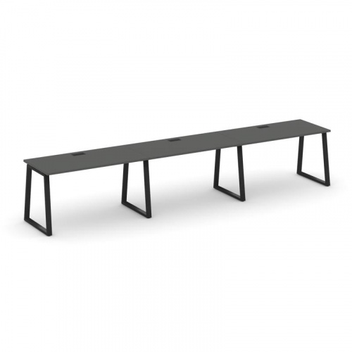 Style Project Рабочая станция 1 сторон. SN-6T1.ORS-042 Акация Лорка/Металл Антрацит/Заглушка Пластик фото 8