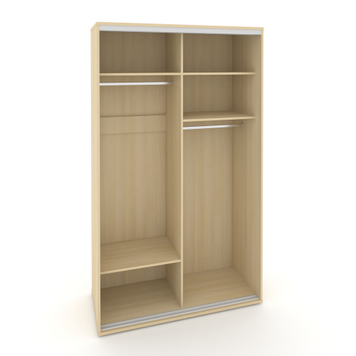 Корпус 2-х секционного шкафа высокого L=1400мм Maris SH.K2-4.1 K1