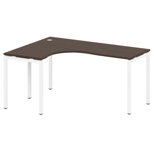 Стол криволинейный левый на П-обр. м/к Metal System Quattro 40БП.СА-4 (L) фото 5 Стол криволинейный левый на П-обр. м/к Metal System Quattro 40БП.СА-4 (L) фото 5