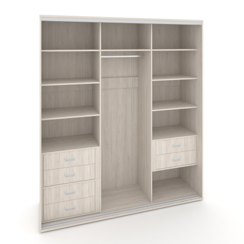 Корпус 3-х секционного шкафа высокого L=1769мм Maris SH.K3-2.1 K7 фото 5