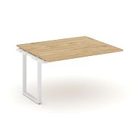 Style Project Проходной наб. элем. перег. стола SN-6O.NSPRG-032.3 Тиквуд Светлый/Металл Белый 1180*1