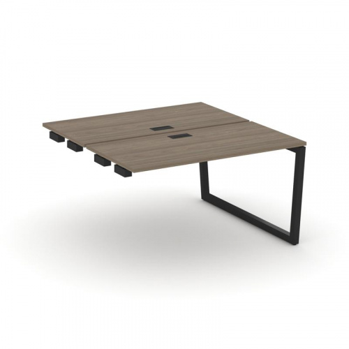 Style Project Стол-приставка к опор. элем. SN-5T2.DPRS-012 Акация Лорка/Металл Антрацит/Заглушка Пла фото 6