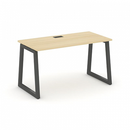 Style Project Стол письменный SN-5T1.SP-025 Акация Лорка/Металл Антрацит/Заглушка Пластик Черный 178